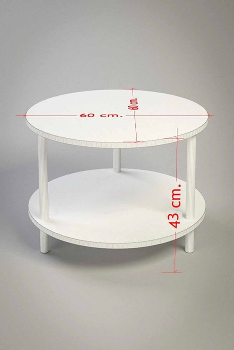 Hanah Home Peka-Set108 - Roble Zafiro y Blanco